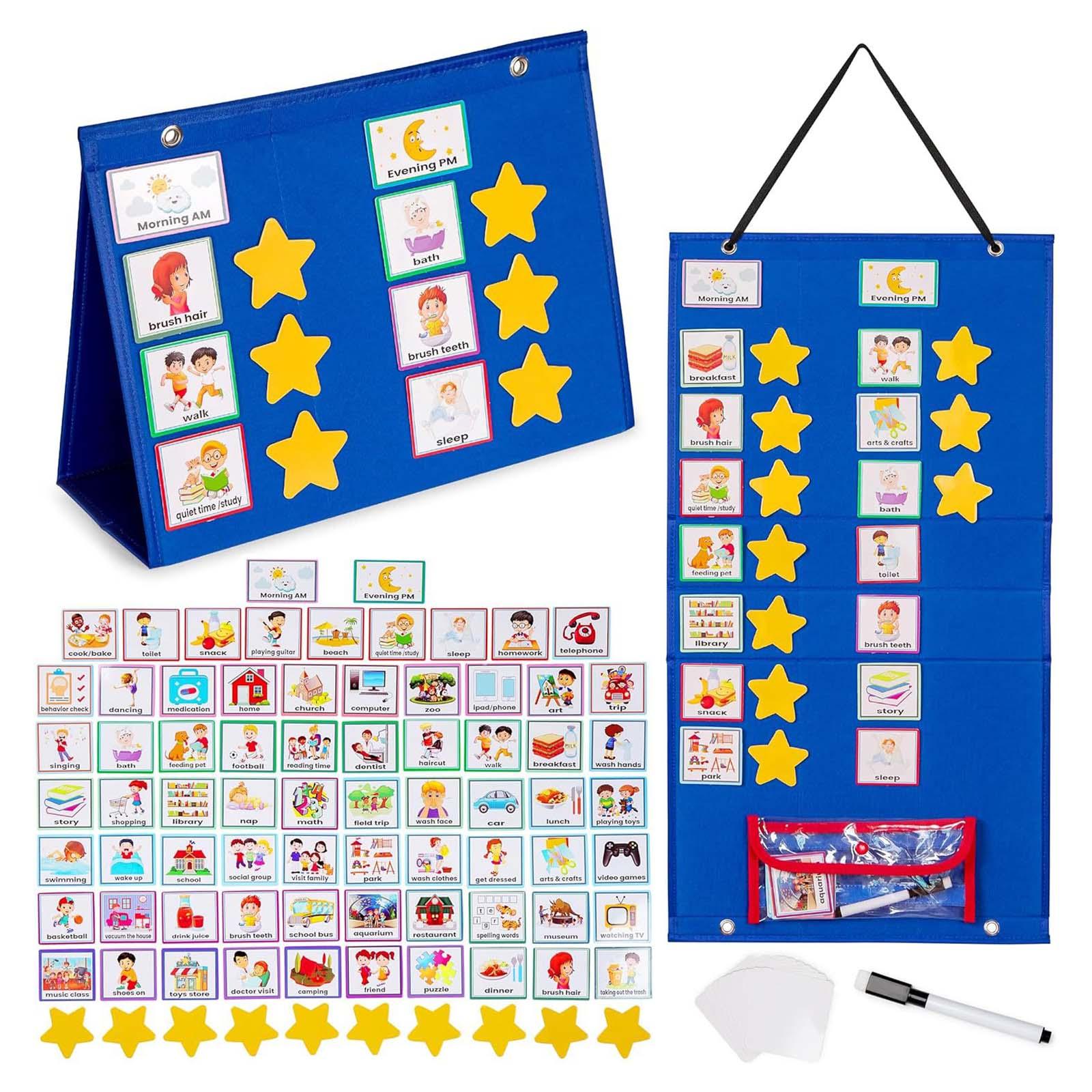 Planned Parenthood - Kids Visual Schedule Calendar Wall Daily