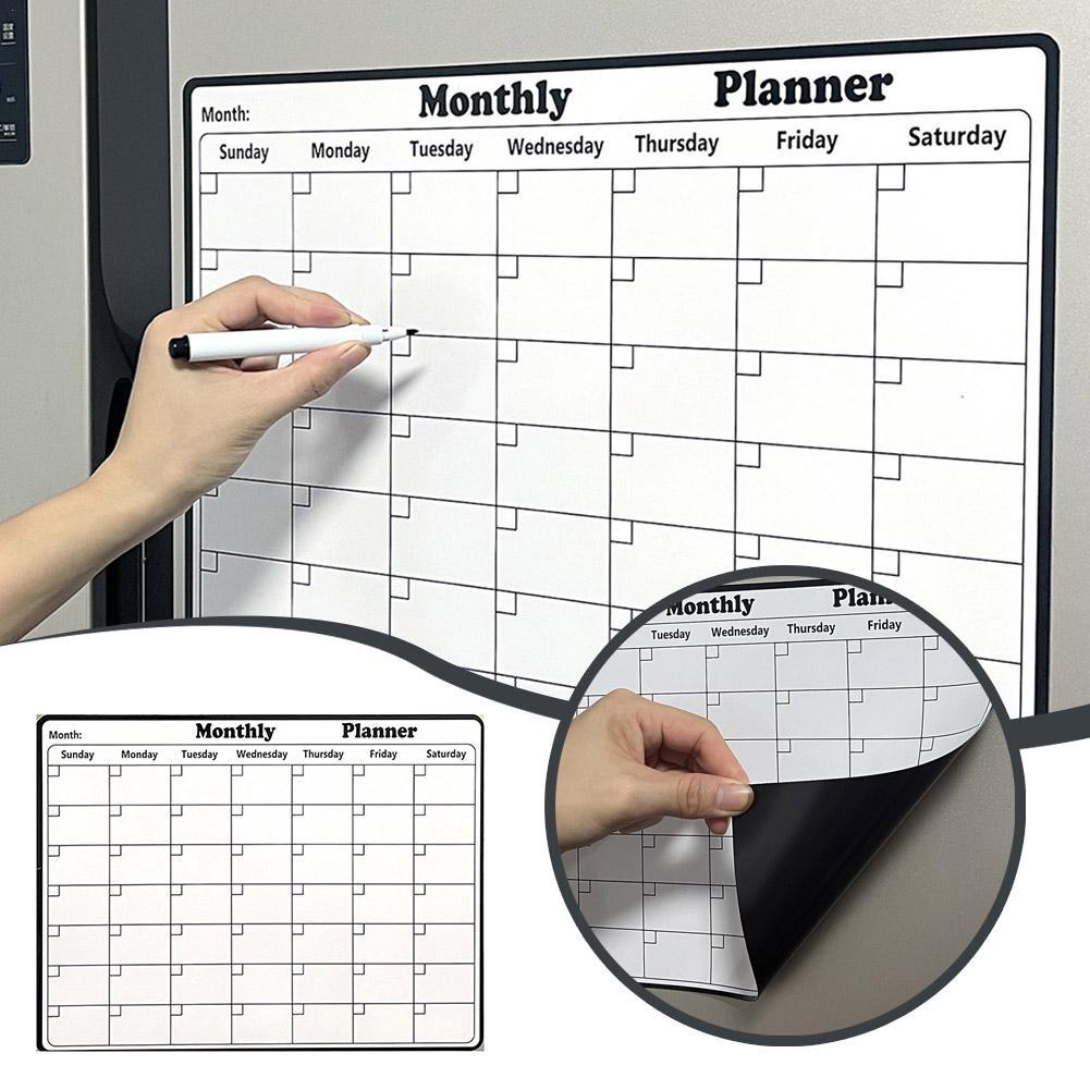 Planned Parenthood - Stylish Magnetic Dry Erase Calendar Whiteboard