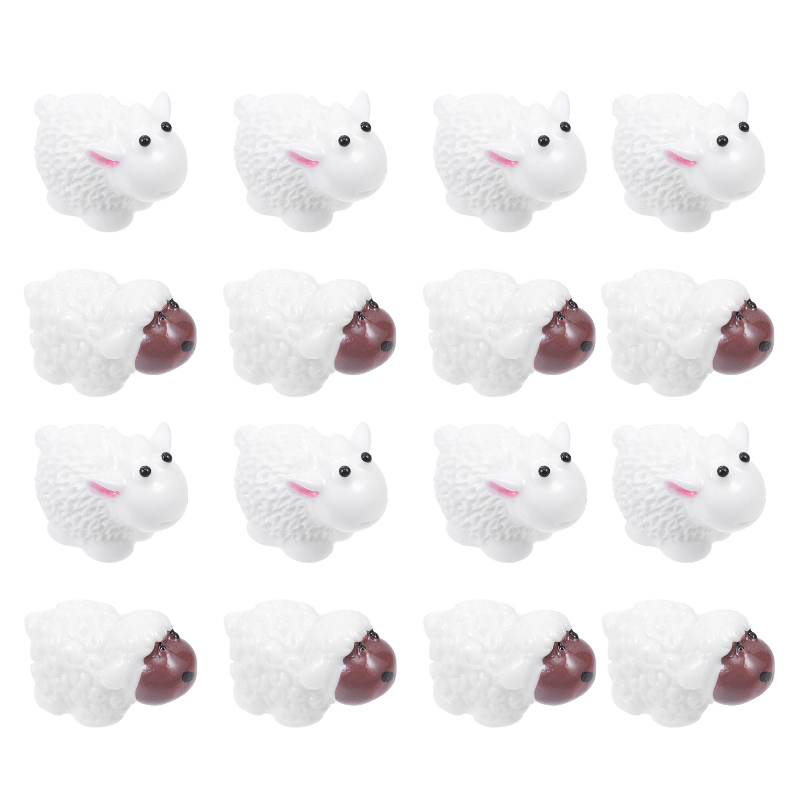 30Pcs Mini Sheep Goat Resin Or - огляд і ціна Succulent Arrangement Mini