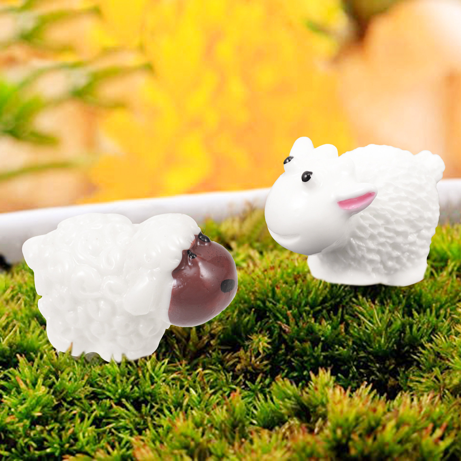 30Pcs Mini Sheep Goat Resin Or - огляд і ціна Succulent Arrangement Mini