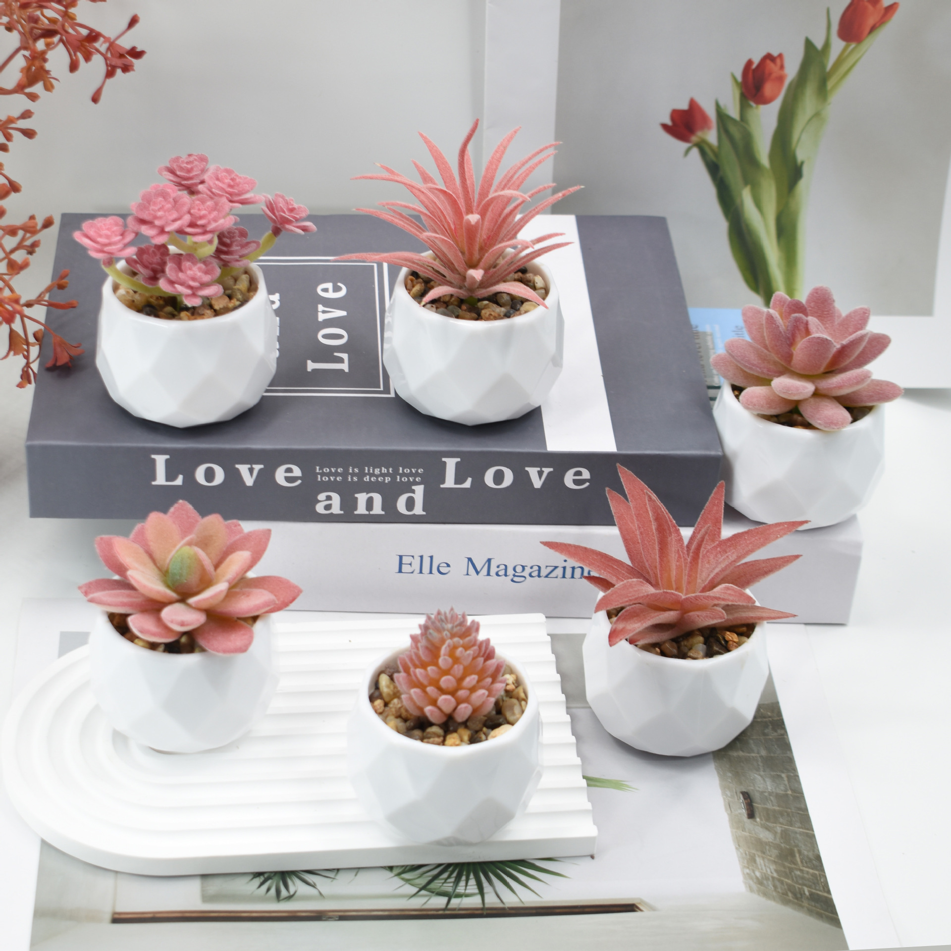 Mini Artificial Plants Simulat - огляд і ціна Cactus Mix Pot