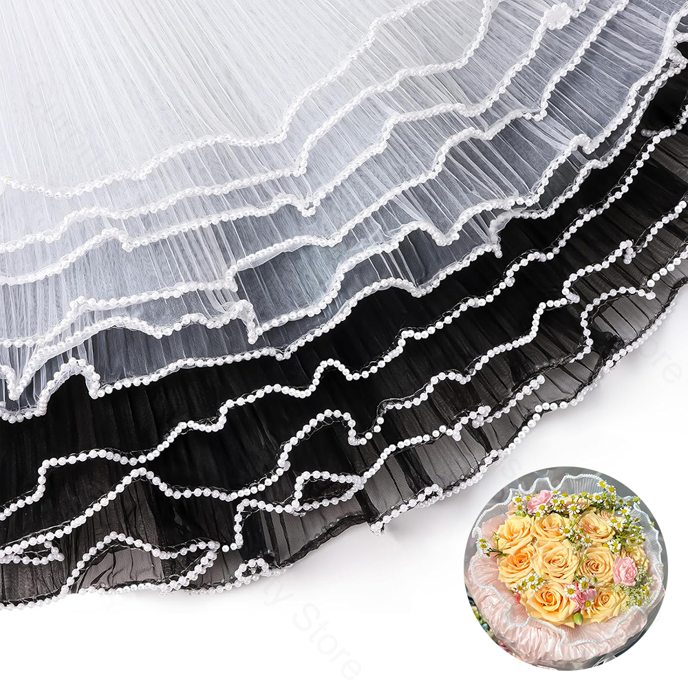 28cm 4Yards White Flower Wrapp - огляд і ціна String Of Pearls Plant