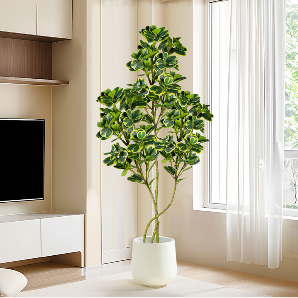 76cm/115cm Artificial Ficus Tr - огляд і ціна Rubber Plant Ficus