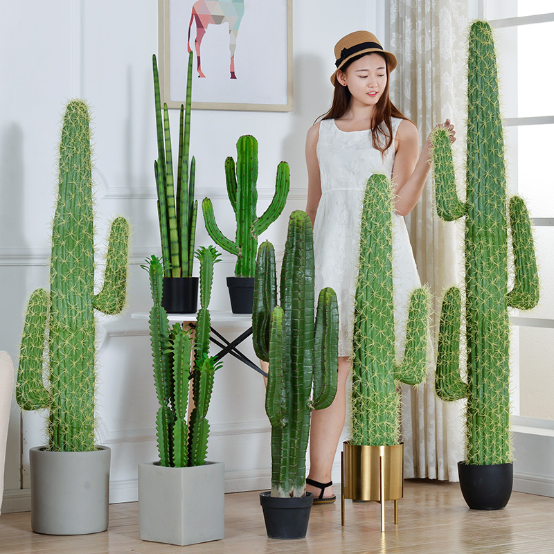 Artificial Green Fairy Column  - огляд і ціна Cactus Mix Pot