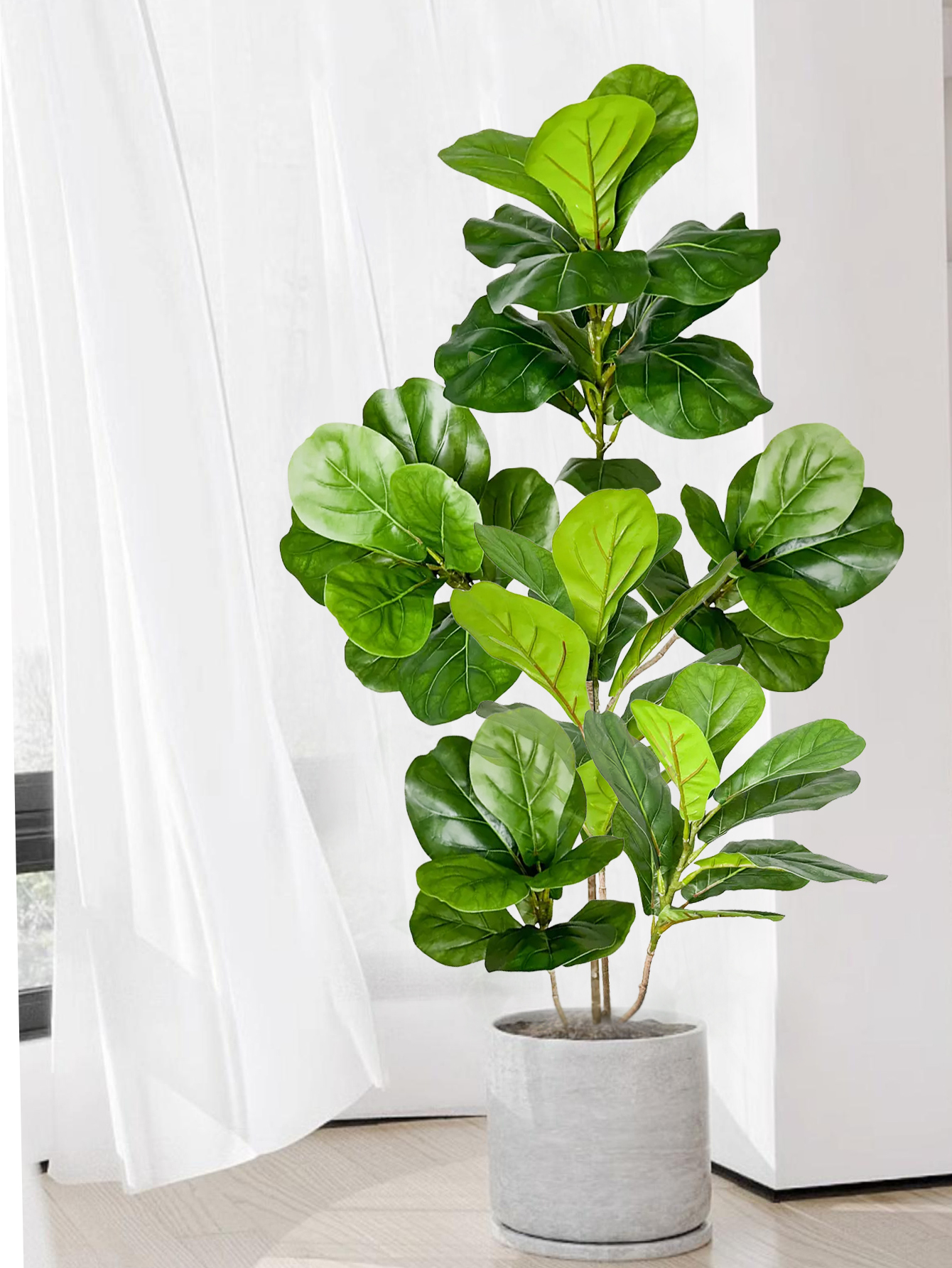 70-135cm Large Artificial Ficu - огляд і ціна Rubber Plant Ficus