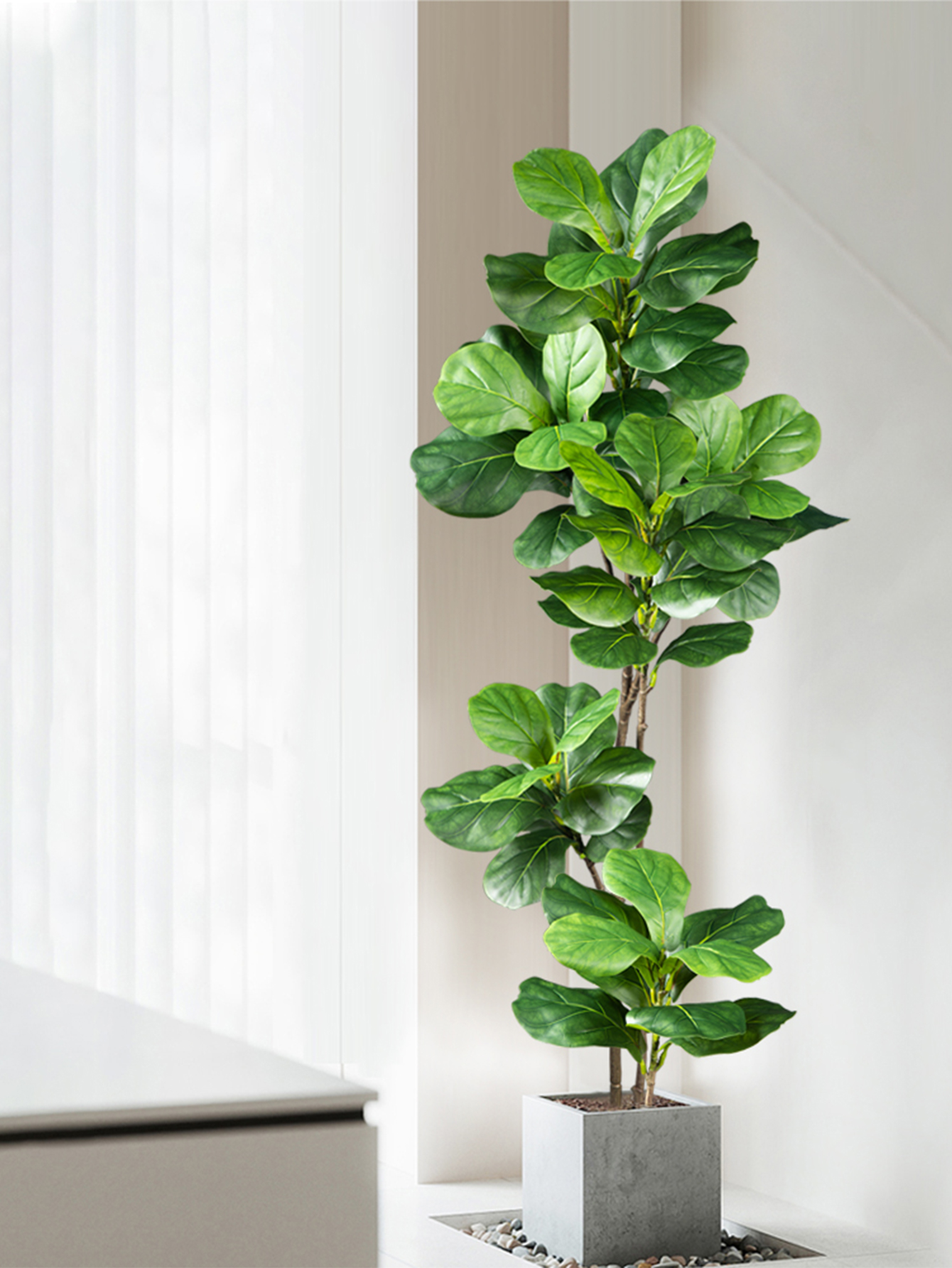 70-135cm Large Artificial Ficu - огляд і ціна Rubber Plant Ficus