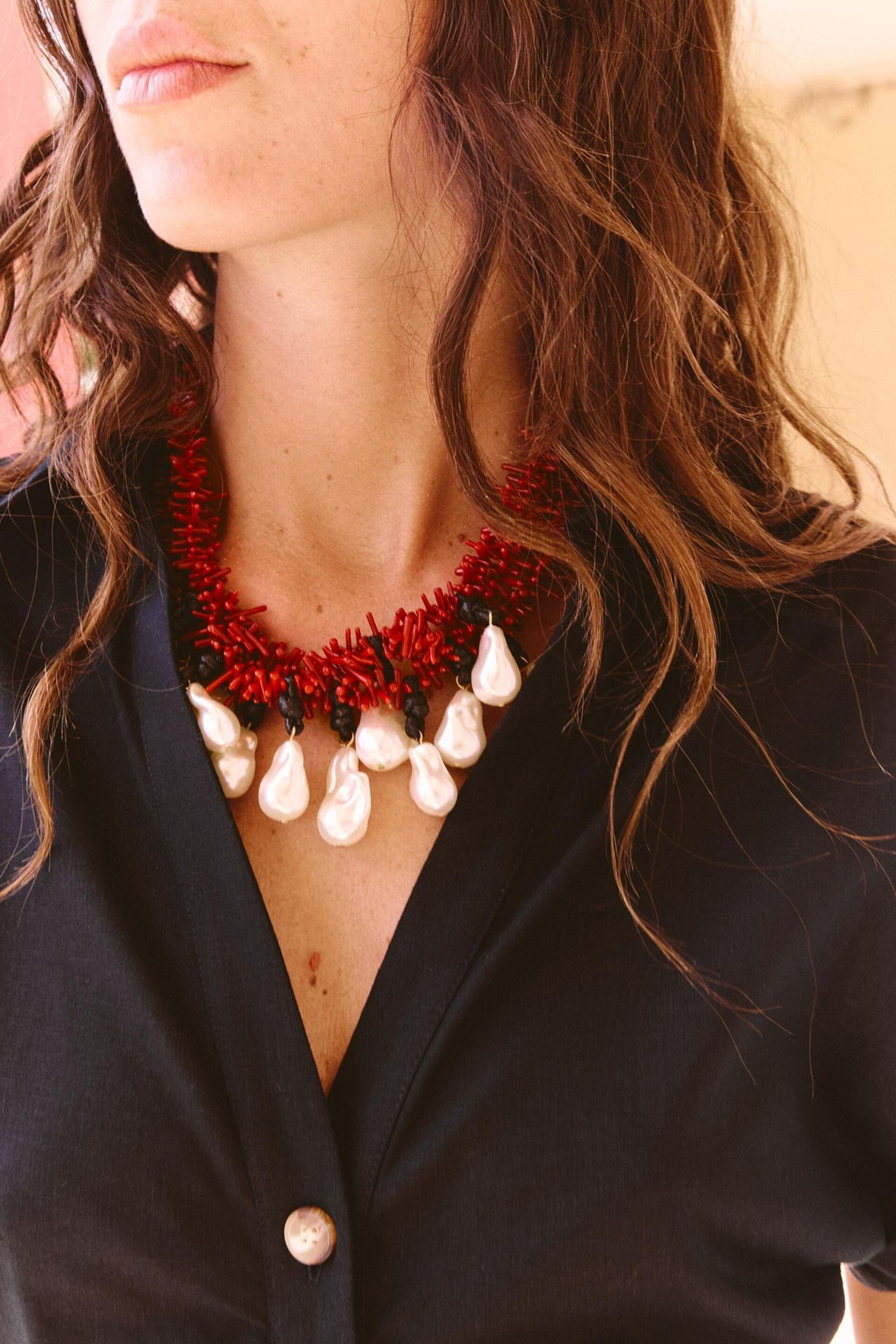 New Trendy Red Coral Irregular - огляд і ціна String Of Pearls Plant