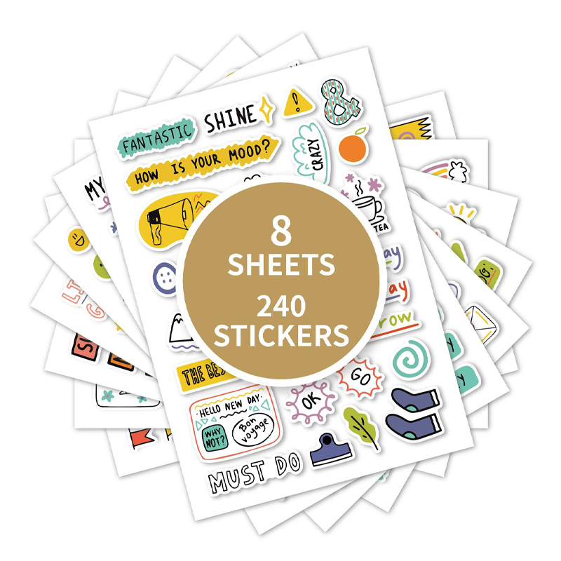 8 Sheets 240+ Planner Stickers - огляд і ціна Planned Parenthood
