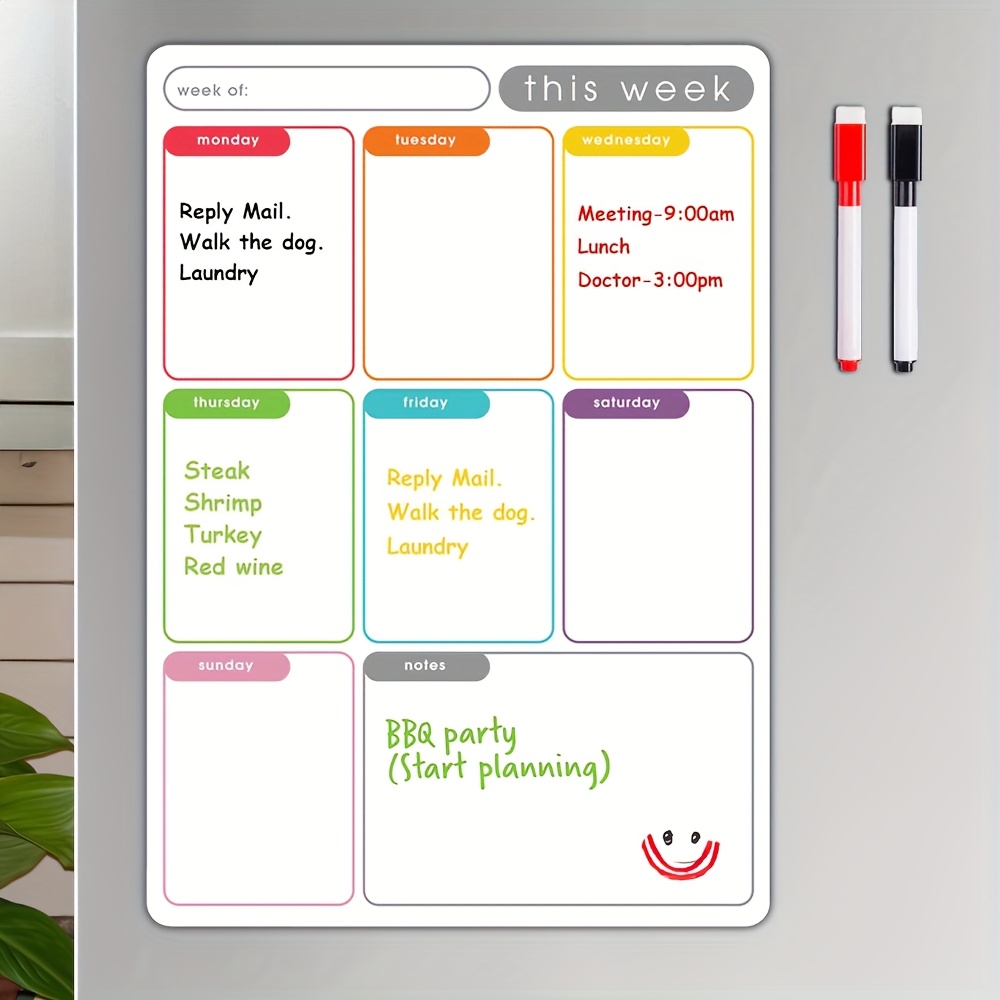 A4 Magnetic Weekly Planner, Er - огляд і ціна Planned Parenthood