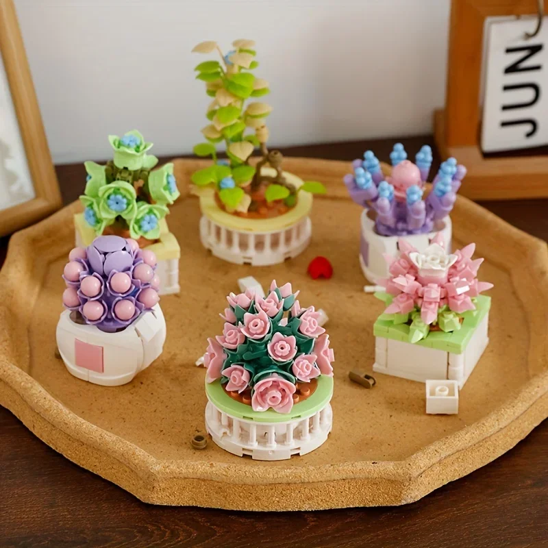 Block City DIY Potted Plants S - огляд і ціна Cactus Mix Pot