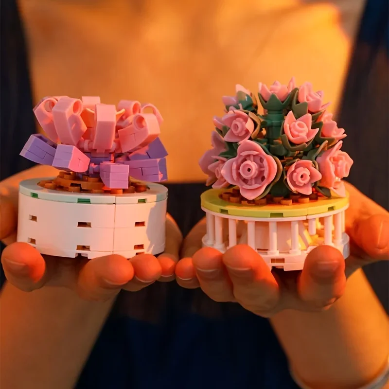 Block City DIY Potted Plants S - огляд і ціна Cactus Mix Pot