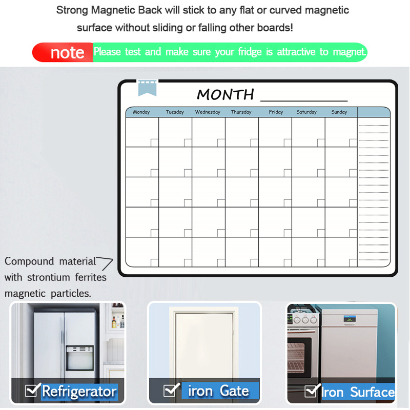 A3 Size Magnetic Monthly Weekl - огляд і ціна Planned Parenthood