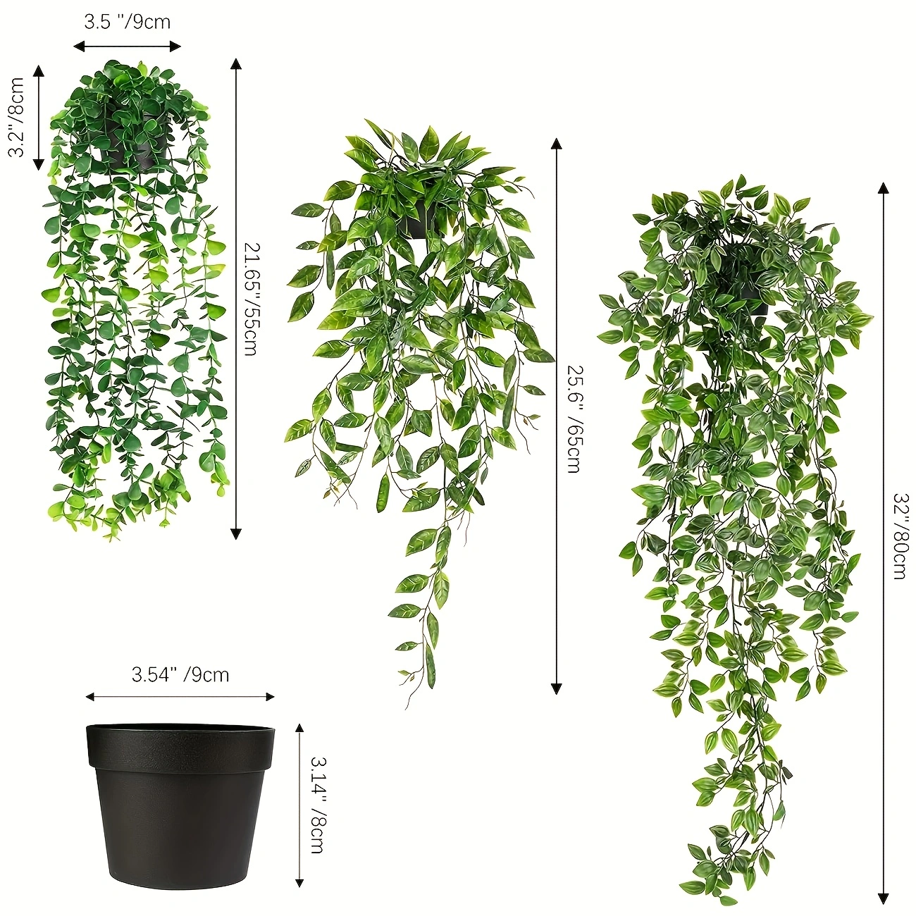 Artificial hanging plants, euc - огляд і ціна String Of Pearls Plant