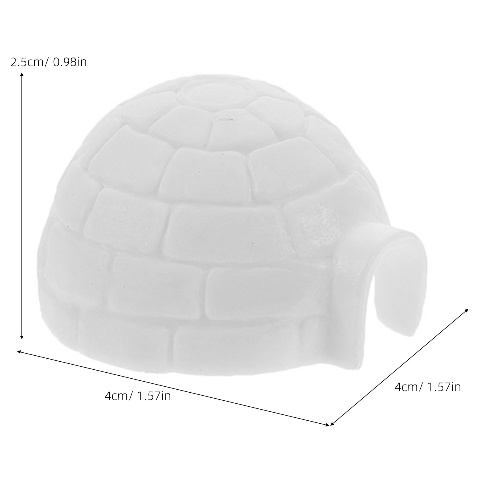 10Pcs Mini Igloo Decor for Des - огляд і ціна Succulent Arrangement Mini
