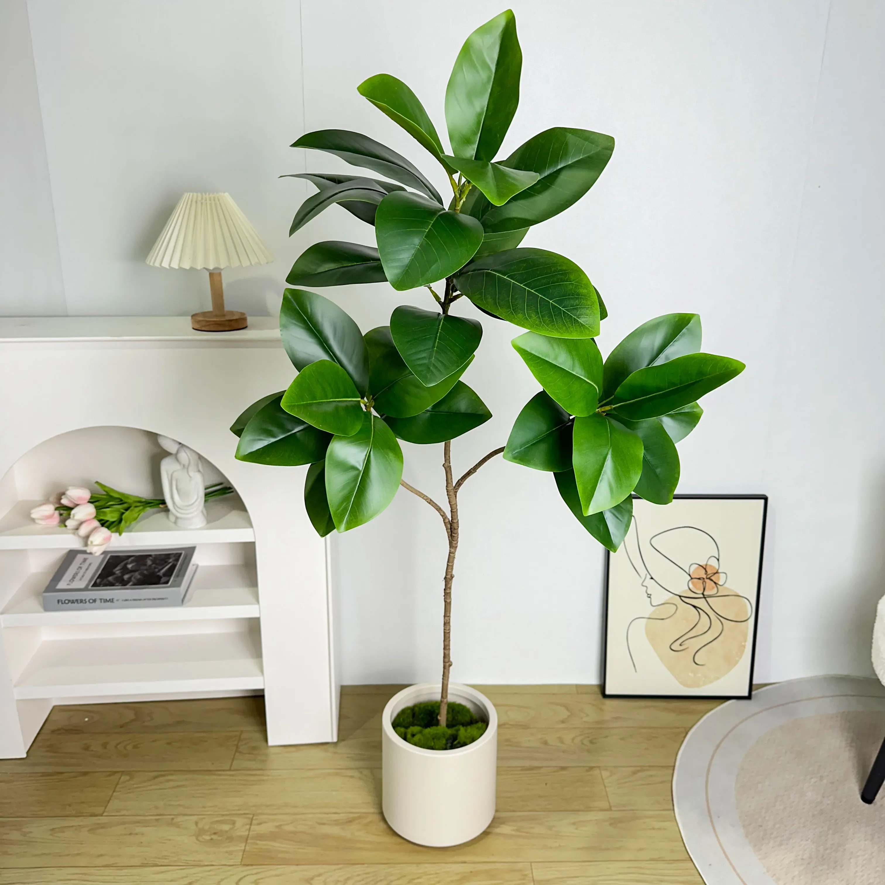 70/135cm Artificial Ficus Tree - огляд і ціна Rubber Plant Ficus