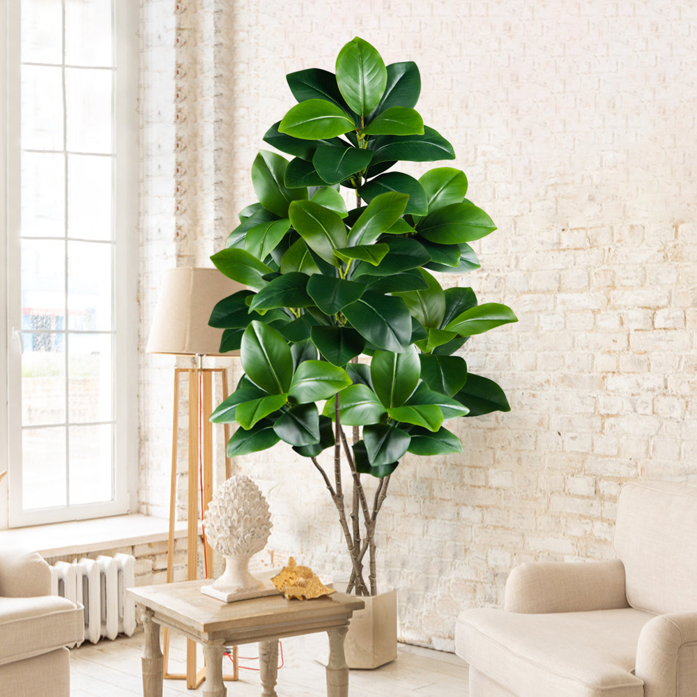 74-140cm Artificial Rubber Tre - огляд і ціна Rubber Plant Ficus