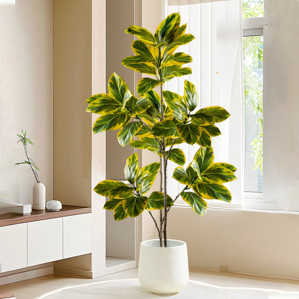 70-130cm Artificial Banyan Tre - огляд і ціна Rubber Plant Ficus