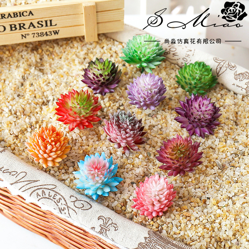 Wusmart Ji Wa Lian Artificial  - огляд і ціна Succulent Arrangement Mini